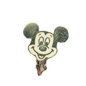 Disney Vintage Golden Mikey Mouse  Single Earring